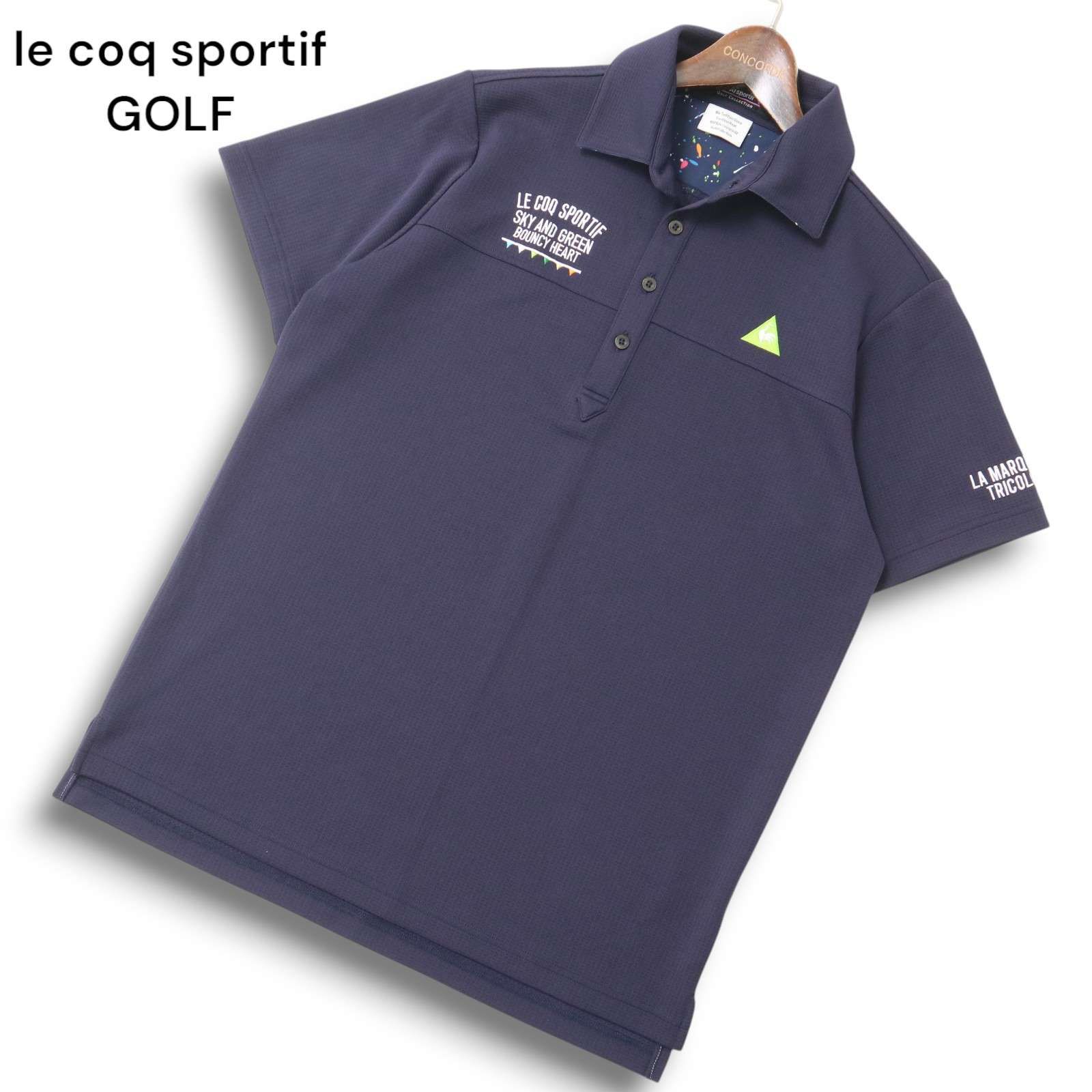 le coq sportif GOLF ルコック スポルティフ ゴルフ 春夏 ロゴ刺繍