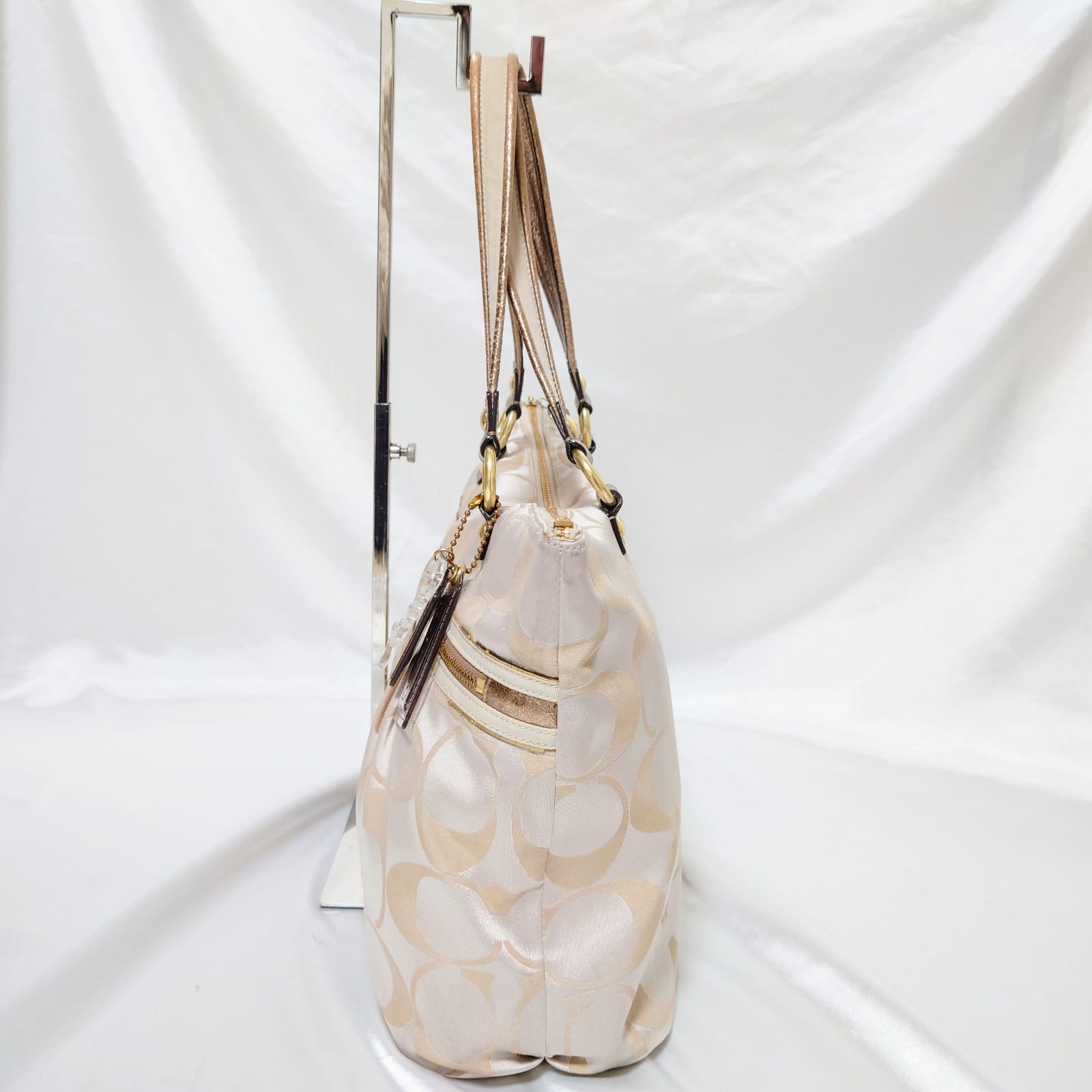 COACH コーチ トートバッグ ハンドバッグ ポピー シグネチャー 15316 