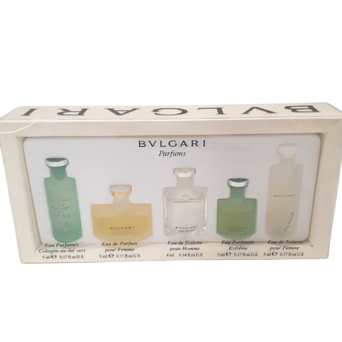 BVLGARI ブルガリ ミニチュアセット 香水 プールオム フレグランス