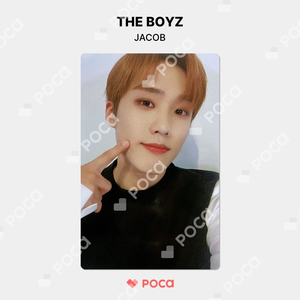THEBOYZ キュー　ジェイコブ　両面トレカ THE BOYZ - THEBOYZ ドボイズ ジェイコブ JACOB ID トレカの通販