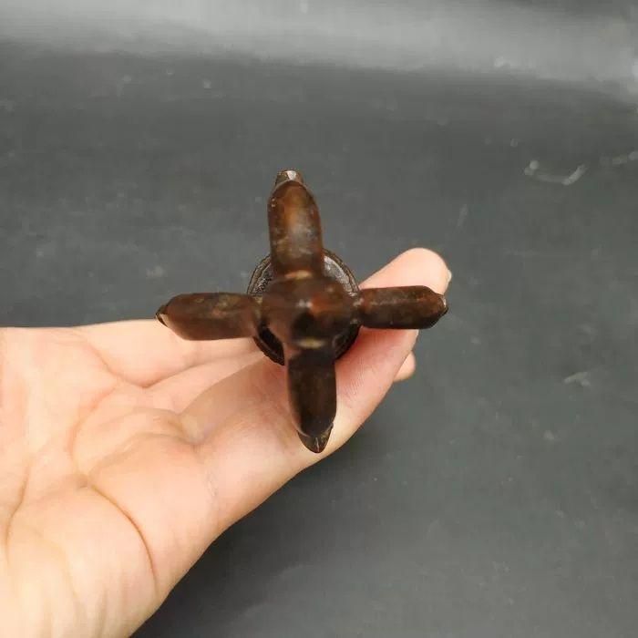 銅製 法器 金剛降魔杵 鎮宅 辟邪開運 風水 招財 置物 工芸品 銅器 馬頭明王金剛杵 降魔杵 金剛尖 密教法器 鎮宅辟邪 開運風水