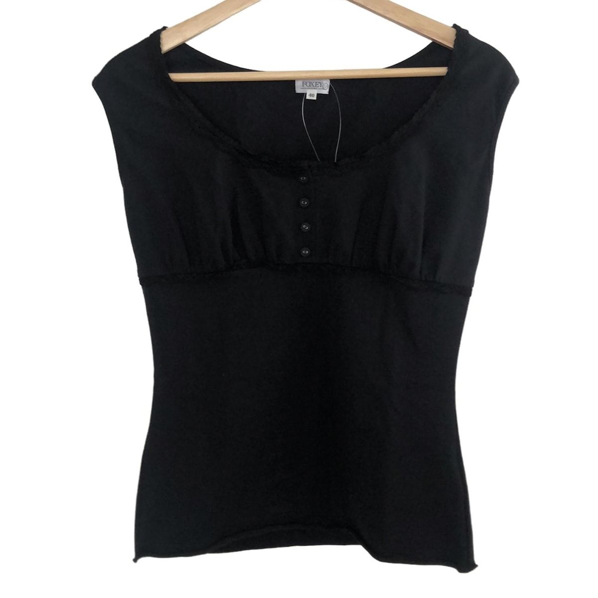 FOXEY(フォクシー) ノースリーブカットソー サイズ40 M