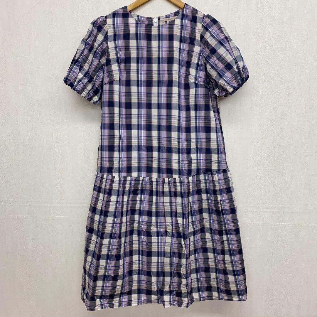 m4939 ローズティアラ Rose Tiara チェック柄 ワンピース