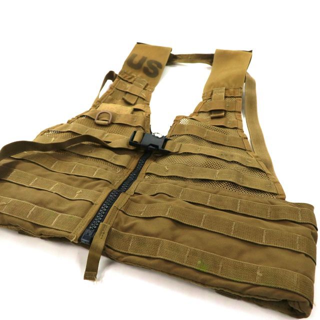 US ARMY タクティカルベスト アーミーベスト FREE カーキ ナイロン SDS