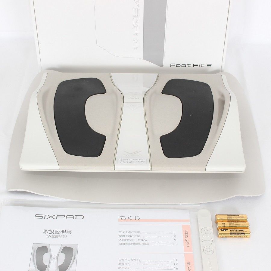 美品】MTG SIXPAD Foot Fit 3 SE-BZ-02A ホワイト フット