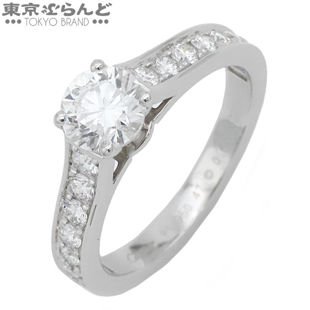 Cartier 1895ソリテール　プラチナ ダイヤモンド12号 新品)CARTIER カルティエ 1895ソリテール ネックレス ホワイト