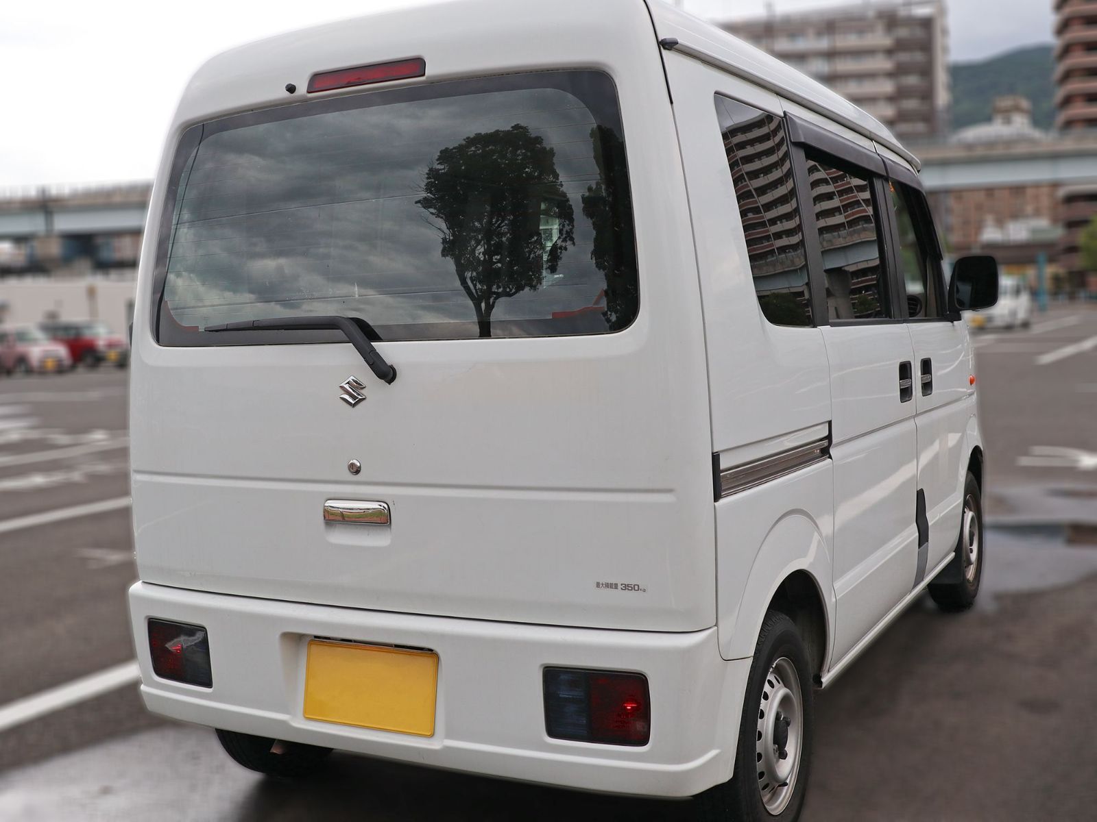 Tint+再利用できる エブリイ バン DA64V PA/PC/JOIN ハイルーフ仕様 テールランプ スモークフィルム(Type2：ハイマウントストップランプ用との3点セット)
