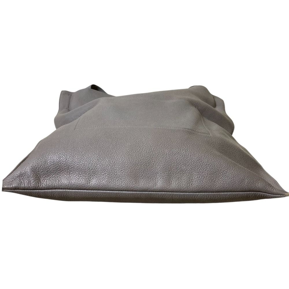 JIL SANDER ジルサンダー XIAO レザー トートバッグ グレー