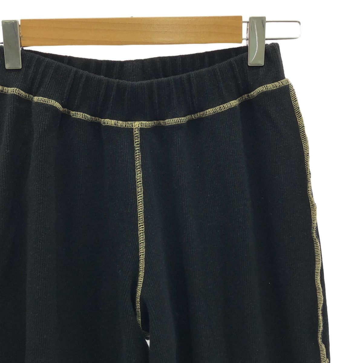 BASErange / ベースレンジ | コットン ヘンプ リブ ワイドパンツ | XS