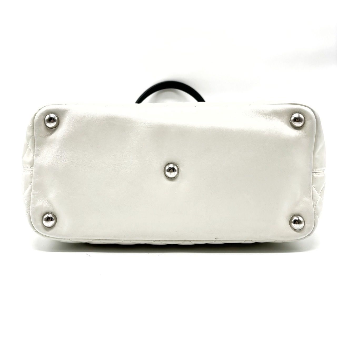 良品 CHANEL シャネル トートバッグ カンボンライン パイソン