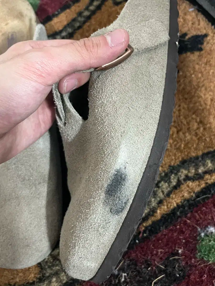 BIRKENSTOCK ボストン 40 26cm トープ スエード ノーマル幅