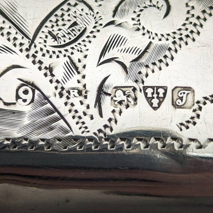1919年 英国アンティーク 純銀製チェーン付きコインパース - メルカリ