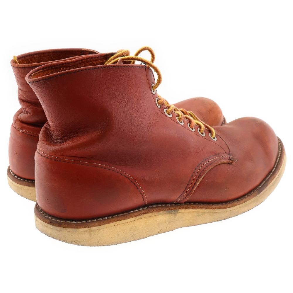 6206⑧【レッドウィング アイリッシュセッター 革靴 ブーツ ブラウン】 RED WING (レッド ウイング) 90S 8166 半円犬タグ USA製 IRISH