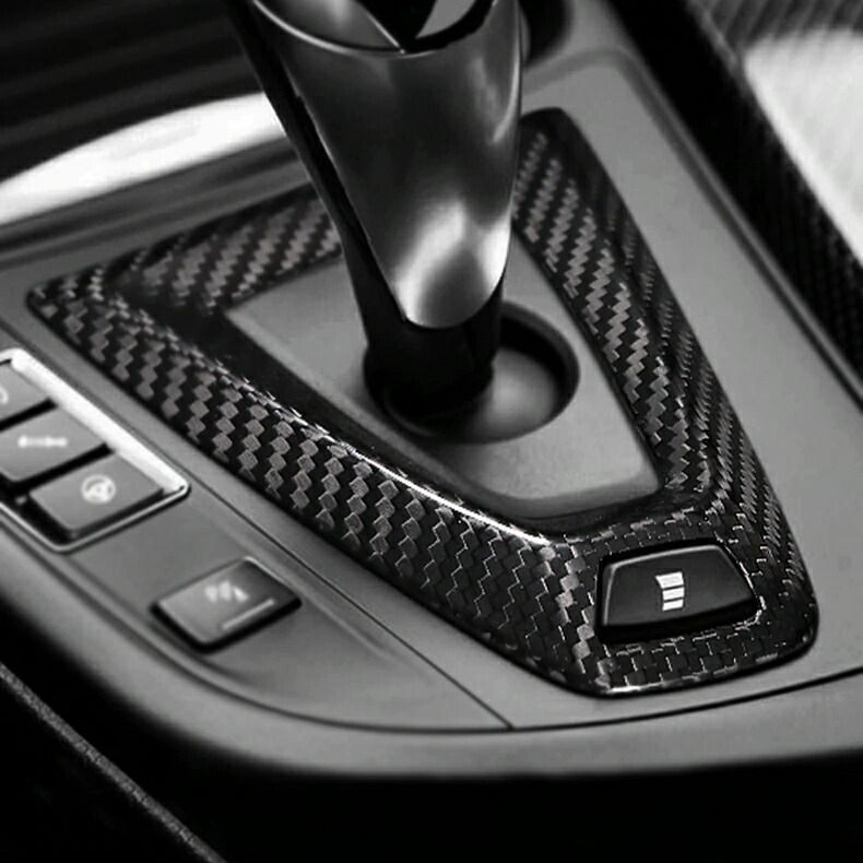 BMW センターコンソール カバー カーボン Mモデル DCT M2 M3 M4 M5 M6 高品質 シフトノブ フィニッシャー ガーニッシュ トリム セレクターレバー カー用品のお店BeeTech 車用品 カーインテリア ドレスアップ