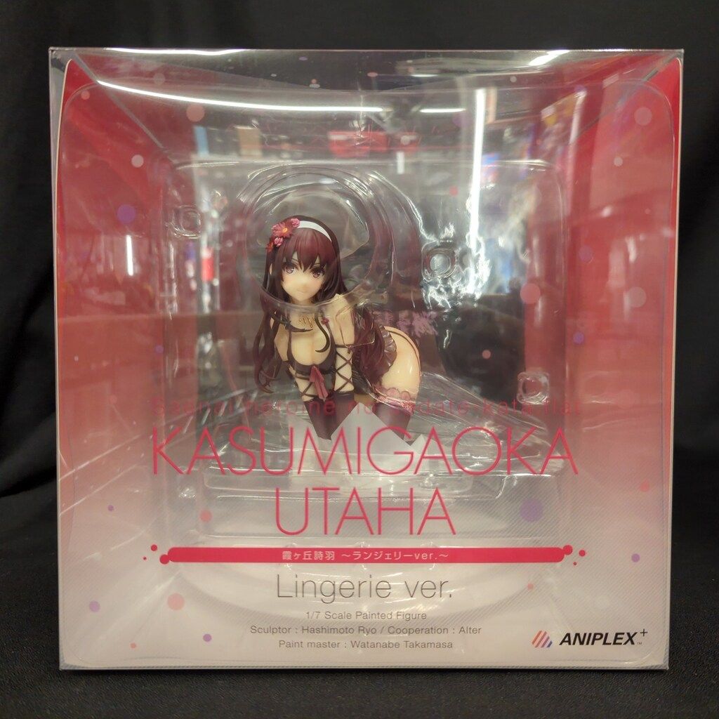 アニプレックス 1/7スケールフィギュア 霞ヶ丘 詩羽 ～ランジェリーver 