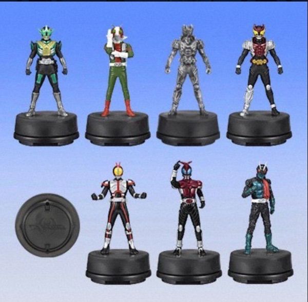 ガシャポン 仮面ライダー ボトルキャップ＆スタンプ 12種セット - メルカリ