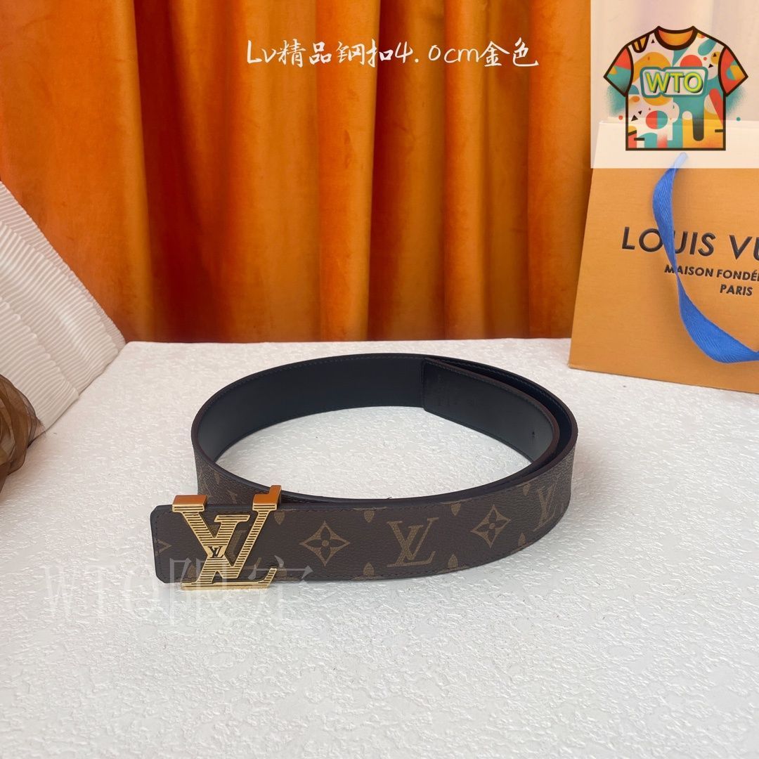 ルイヴィトン ベルト LOUIS VUITTON サンチュール ベルト タイガ アルドワーズ 90cm