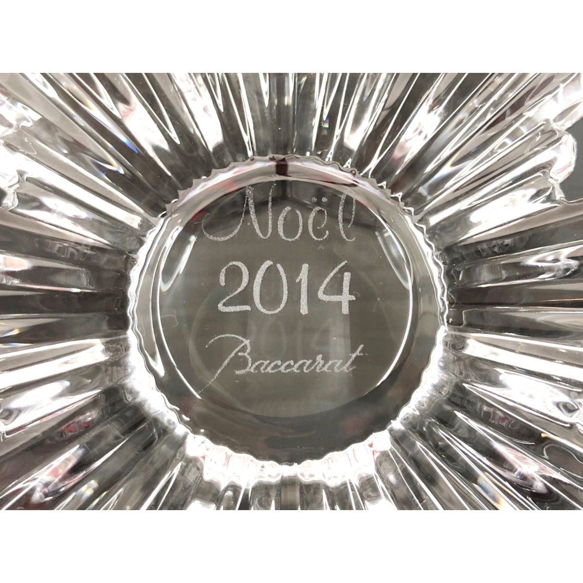 専用　バカラ　baccara  クリスマスオーナメント2014年2808302 バカラ クリスマスオーナメント 2014 - メルカリ