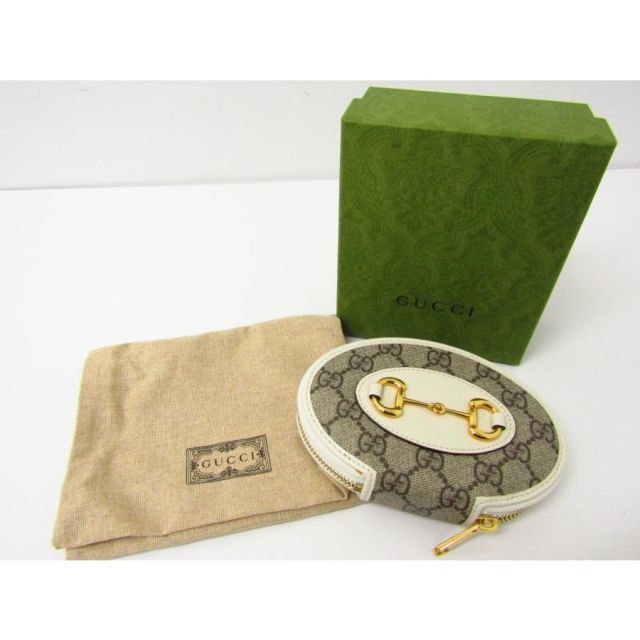 グッチ 622040 GGスプリーム ホースビット コインケース　レディース GUCCI 622040 GGスプリーム ホースビット コインケース