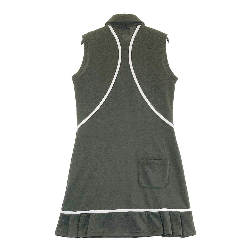 デサントゴルフ　ノースリーブ　ワンピース トリアセテートテクノロジー スリーブレス ワンピース