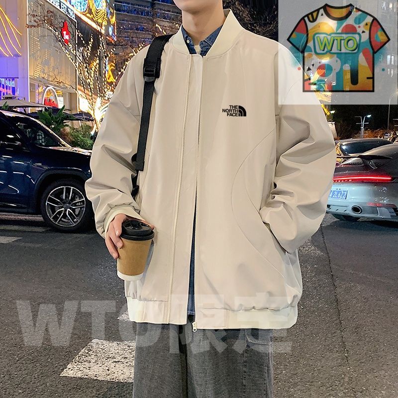 THE NORTH FACE 風 ベースボールジャケット | ♥品 -WT0輸入