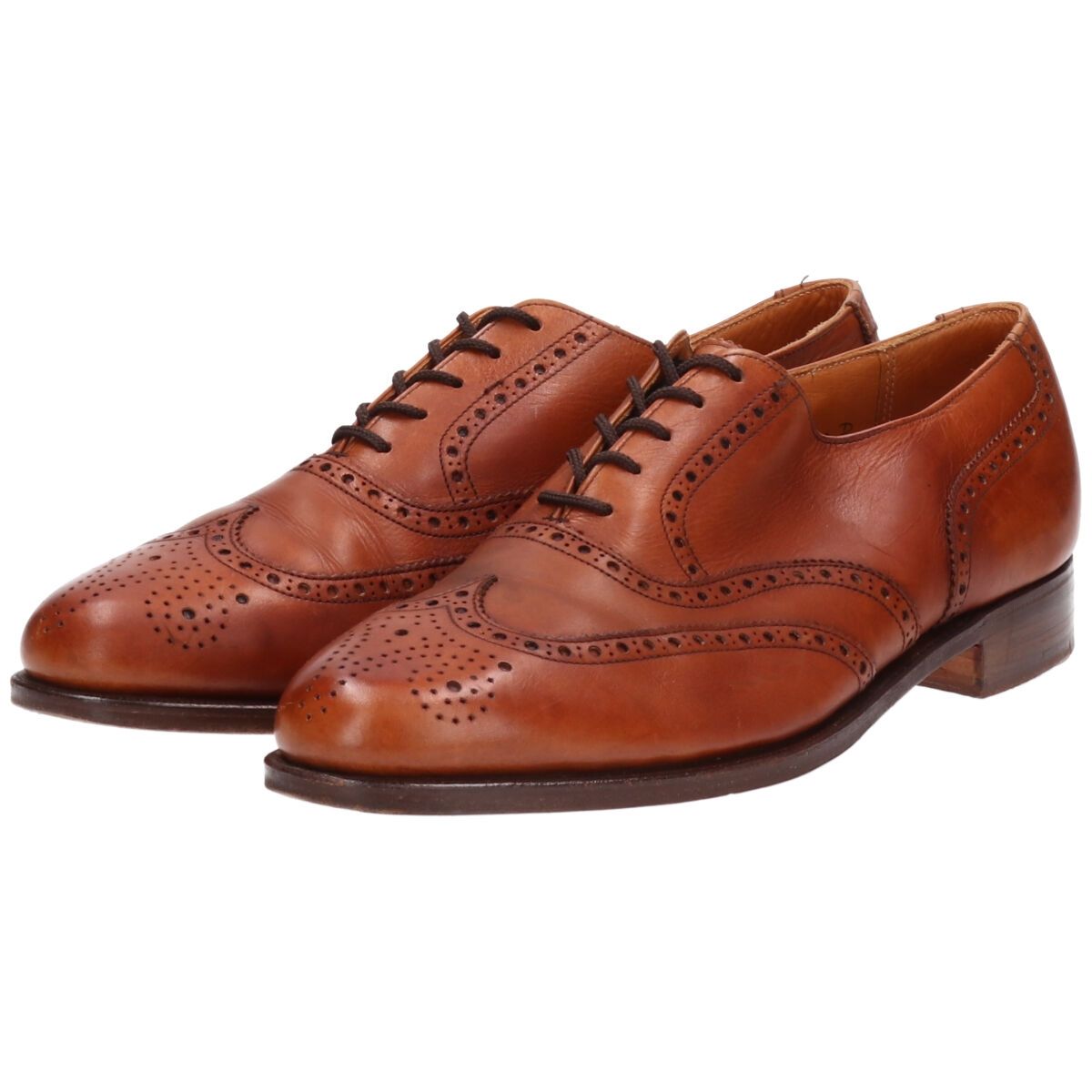 古着 ラルフローレン Ralph Lauren Polo Ralph Lauren ウイングチップシューズ 英国製 10D メンズ28.0cm相当 ヴィンテージ|saa010344