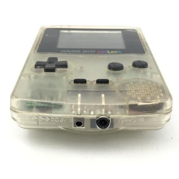 中古】本体）【ジャンク】任天堂/ゲームボーイカラー クリア/CGB