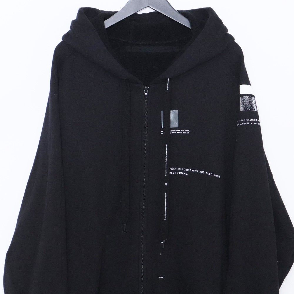 NILOS F.Y.E. EXTRA BIG ZIP HOODIE サイズ1 ブラック 680CPM1 - メルカリ 