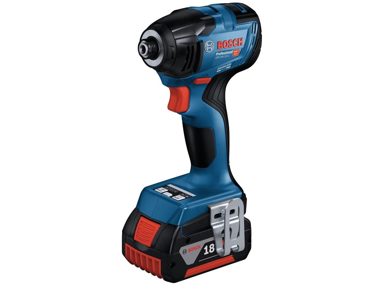 2営業日で発送 BOSCH ボッシュ Bosch Professional ボッシュ 18V コードレスインパクトドライバー 本体のみ ベルトフック キャリングケース付 GD