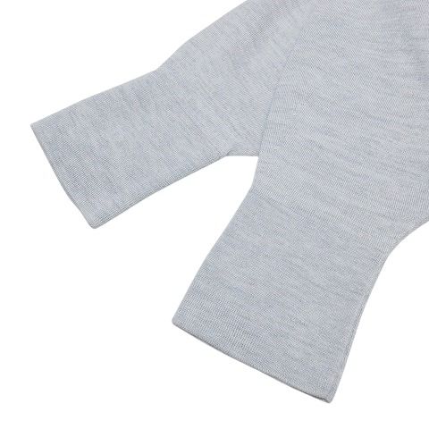 アンタイトル UNTITLED 美品 23AW シルクウールカシミヤ セミ