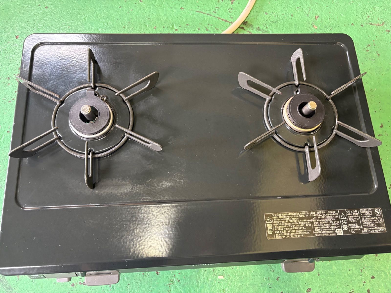 リンナイ | 2口ガスコンロ グリルレス | 簡易清掃済 ️ | RT64-2H6S-L WWW_KANDAIZUMI_COM