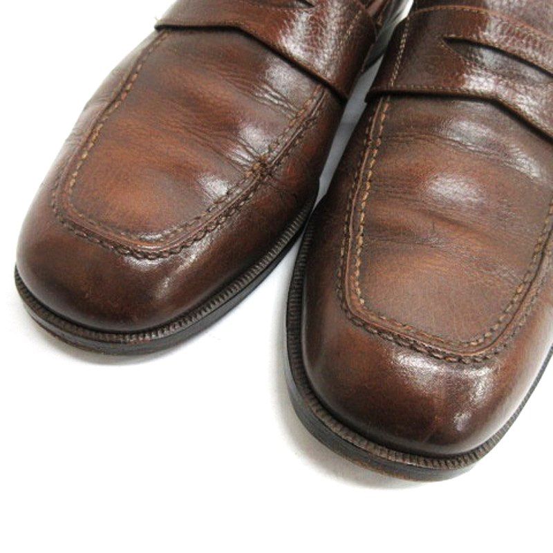 サルヴァトーレフェラガモ Salvatore Ferragamo コインローファー 7 ブラウン 250213E 靴 - メルカリ