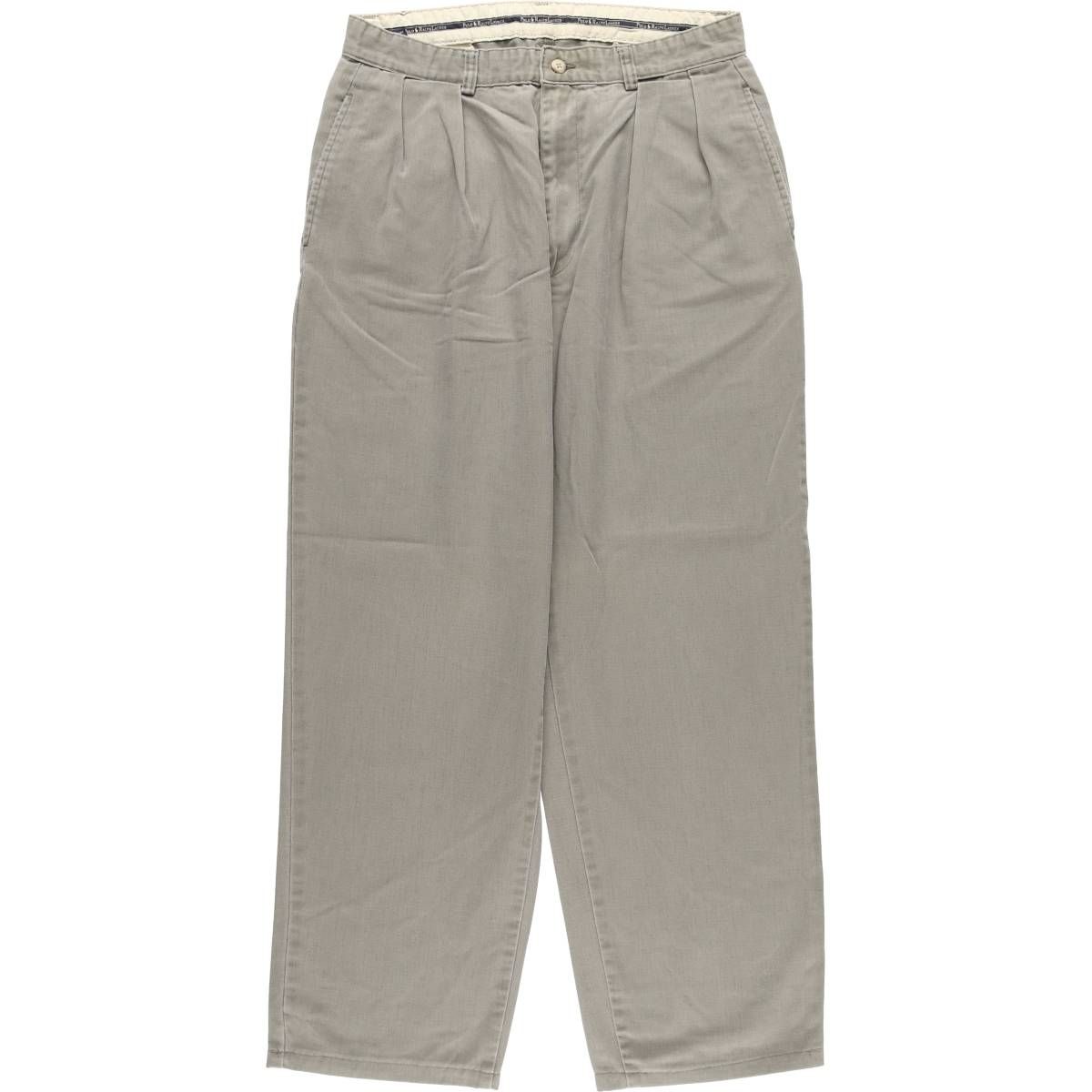古着 ラルフローレン Ralph Lauren POLO RALPH LAUREN ツータック チノパンツ メンズw31相当|eaa542884