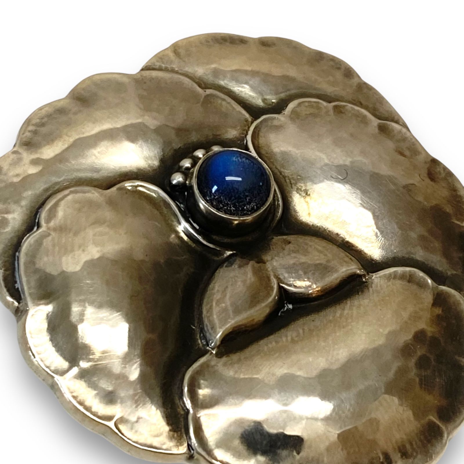 レディース GEORG JENSEN (ジョージジェンセン) フラワー ブローチ