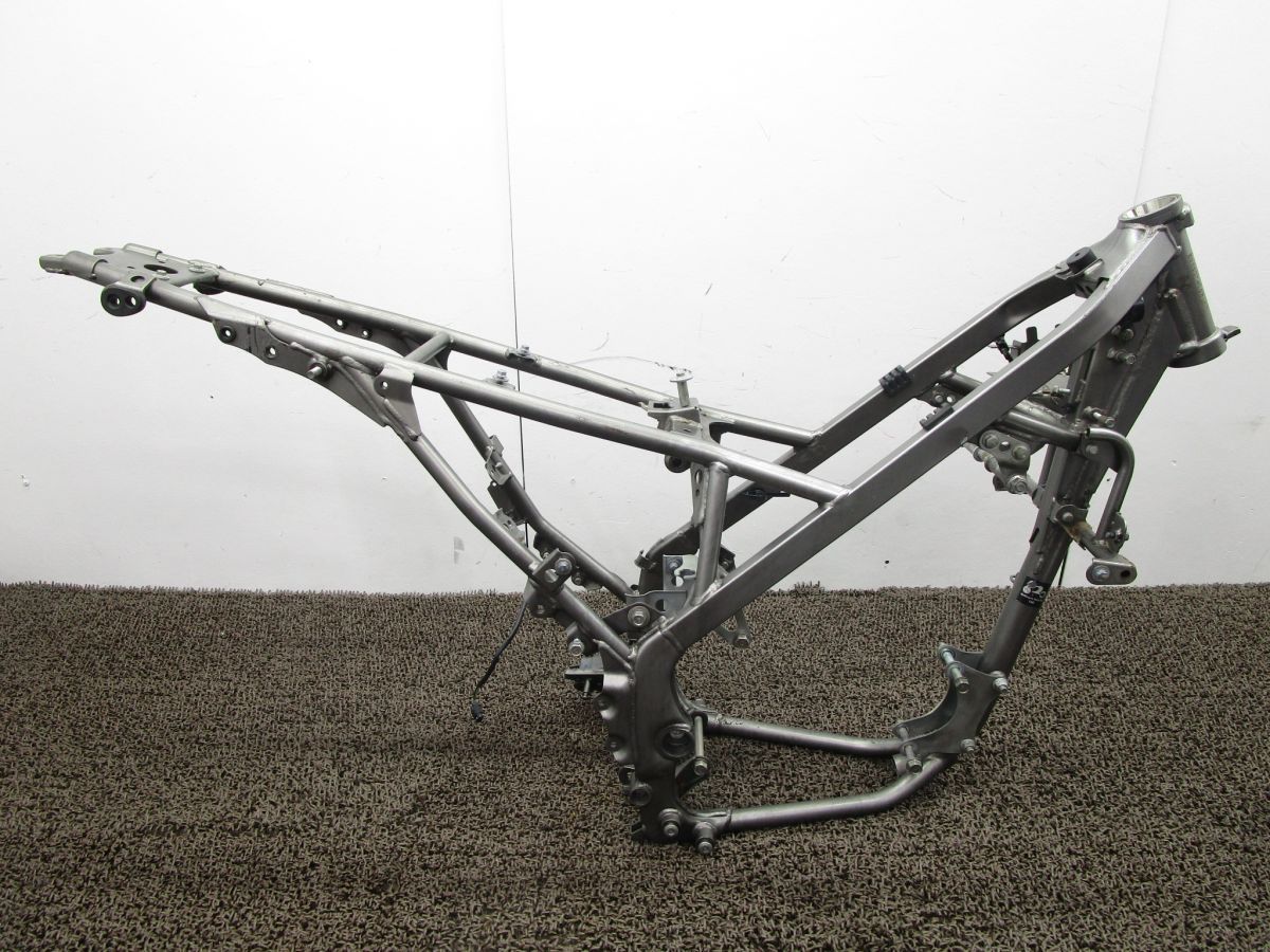 Dトラッカー125 メインフレーム Z683 LX125D 書類付 カワサキ LX125CE D-TRACKER 動画有 FI インジェクション
