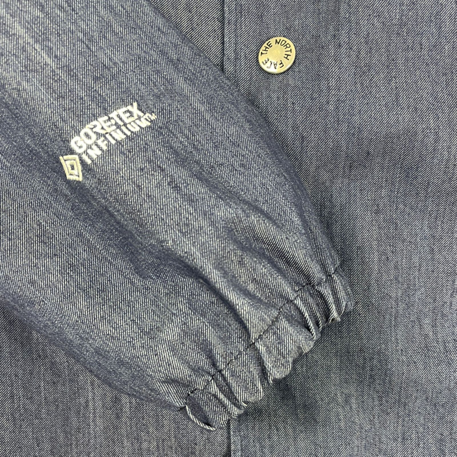 THE NORTH FACE グレー コーチジャケット NP12042 楽天市場】【XLサイズ対応】THE NORTH FACE GTX Denim Coach