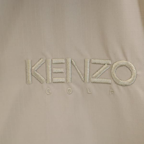 ケンゾー 中綿 ゴルフ ジャケット 4 ベージュ KENZO GOLF メンズ 古着