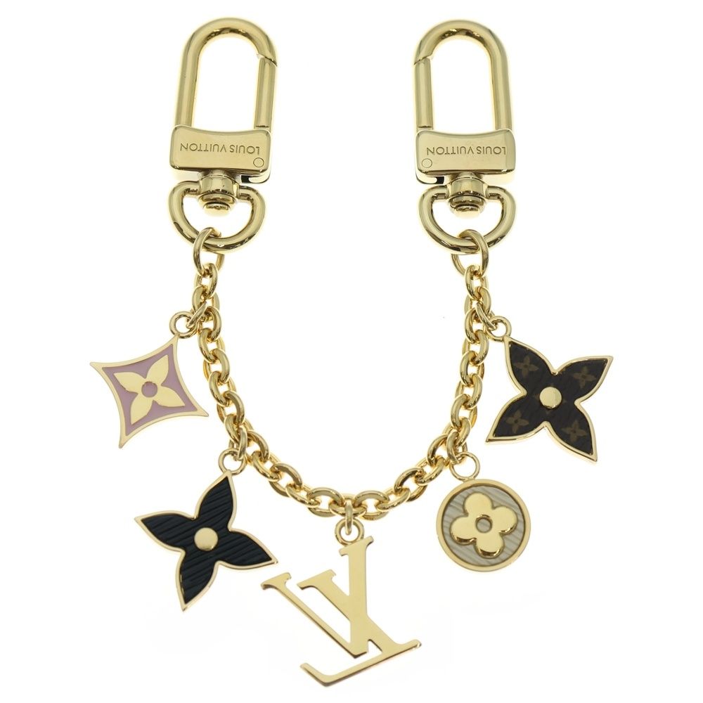 LOUIS VUITTON ルイヴィトン モノグラム スプリングストリート バッグチャーム ゴールド GP M 01188