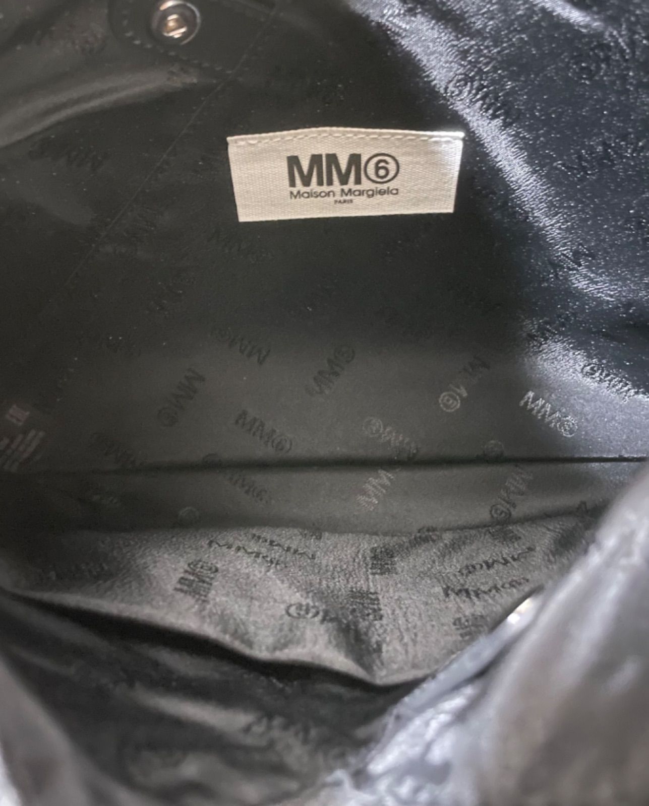MM6メゾンマルジェラ  JAPANESEバッグ　新品未使用　メッシュ　黒