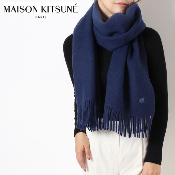 メゾン キツネ MAISON KITSUNE ユニセックス フォックスヘッドパッチ ...