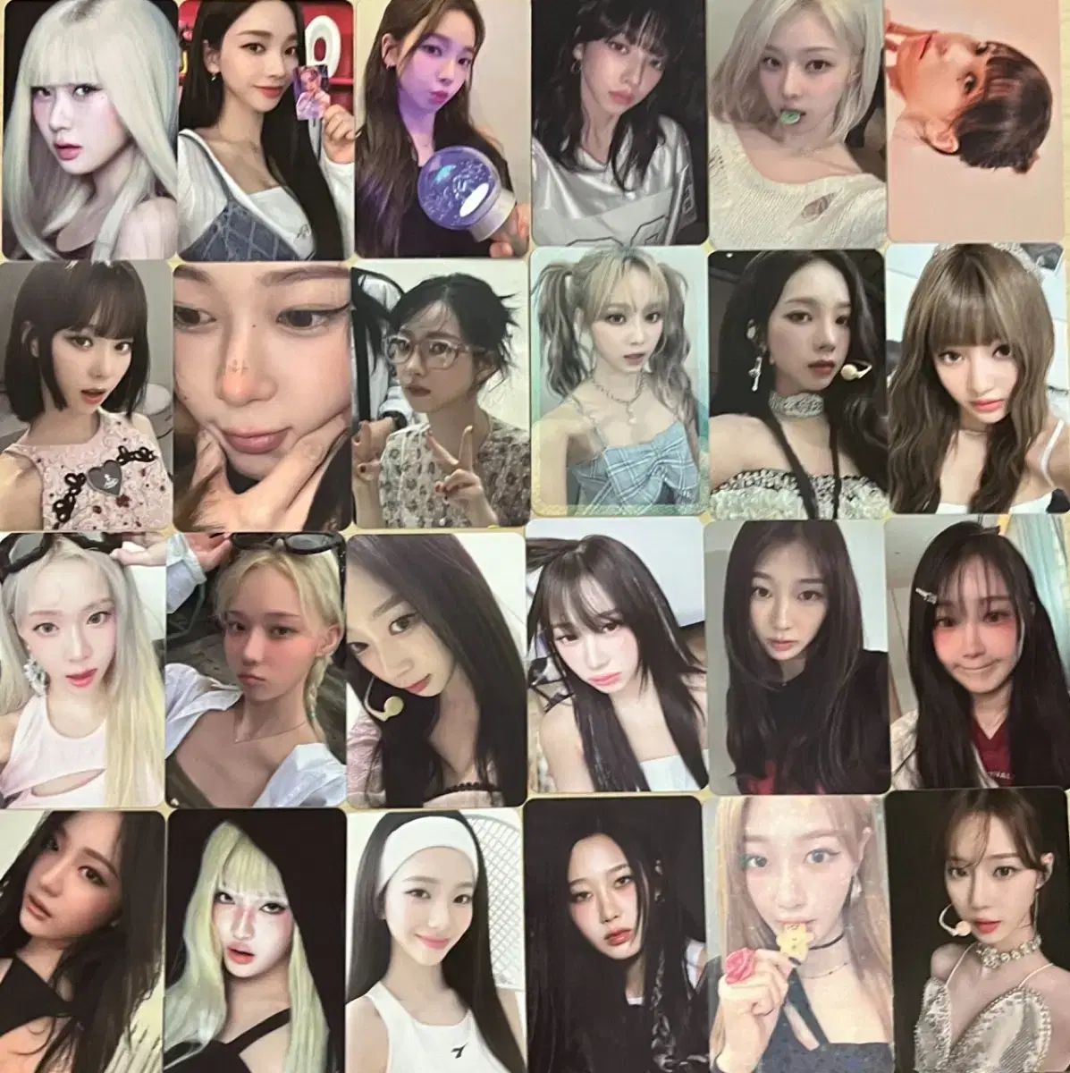 aespa winter アルバム　トレカ　まとめ売り aespa(エスパ) トレカ まとめ売り 出品 aespa winter アルバム