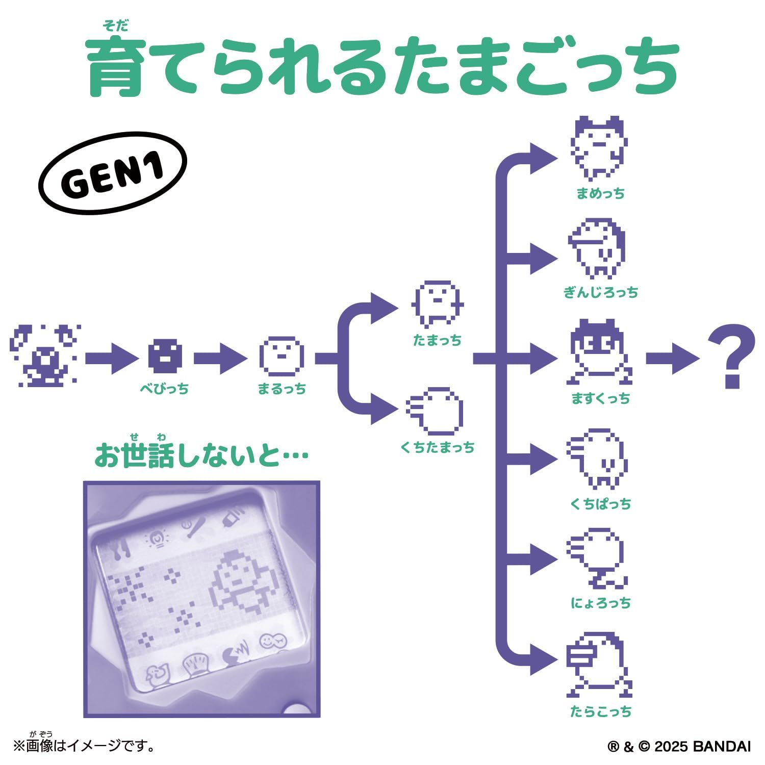 バンダイ(BANDAI)] Original Tamagotchi Tama Smile [Tama Smile