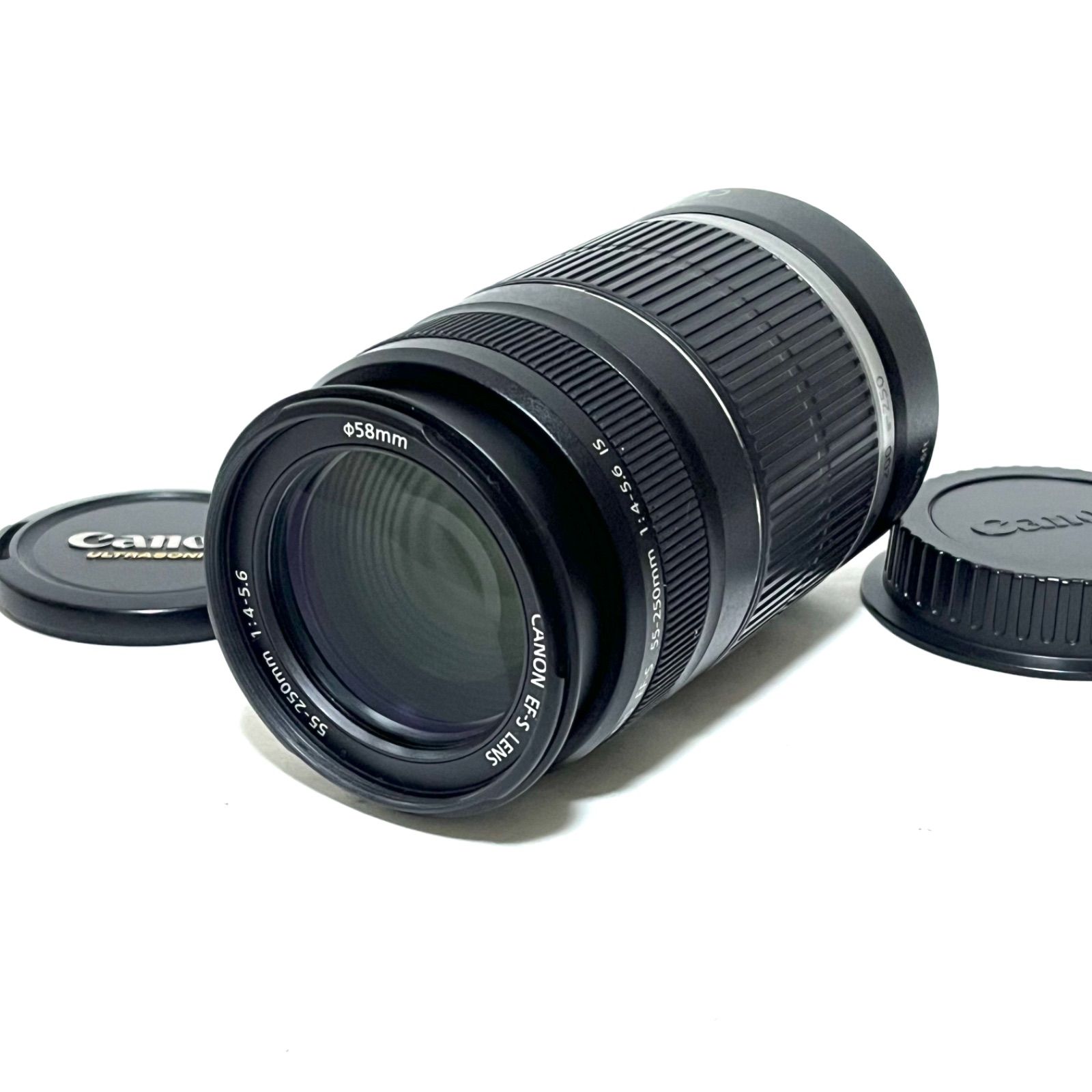 Canon EF-S 55-250mm ズームレンズ 美品送料無料 キャノン 【公式通販】