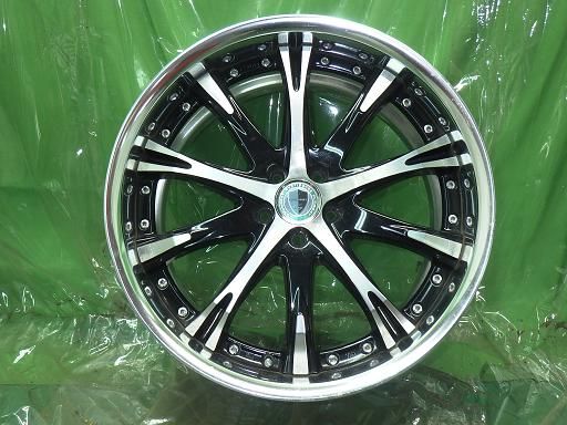 【中古】ワーク SCHWERT SW4-F 19インチ アルミホイール 1本