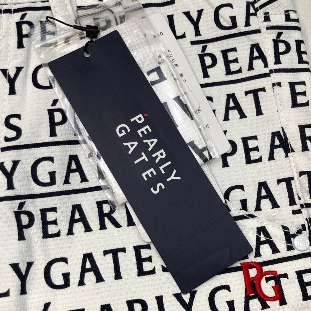 サイズ 00 PEARLY GATES パーリーゲイツ 055-2131314 ストレッチパンツ ロゴ 総柄 ホワイト系 240101535072 ゴルフウェア レディース ストスト LLC-HASEGAWATOSO_COM