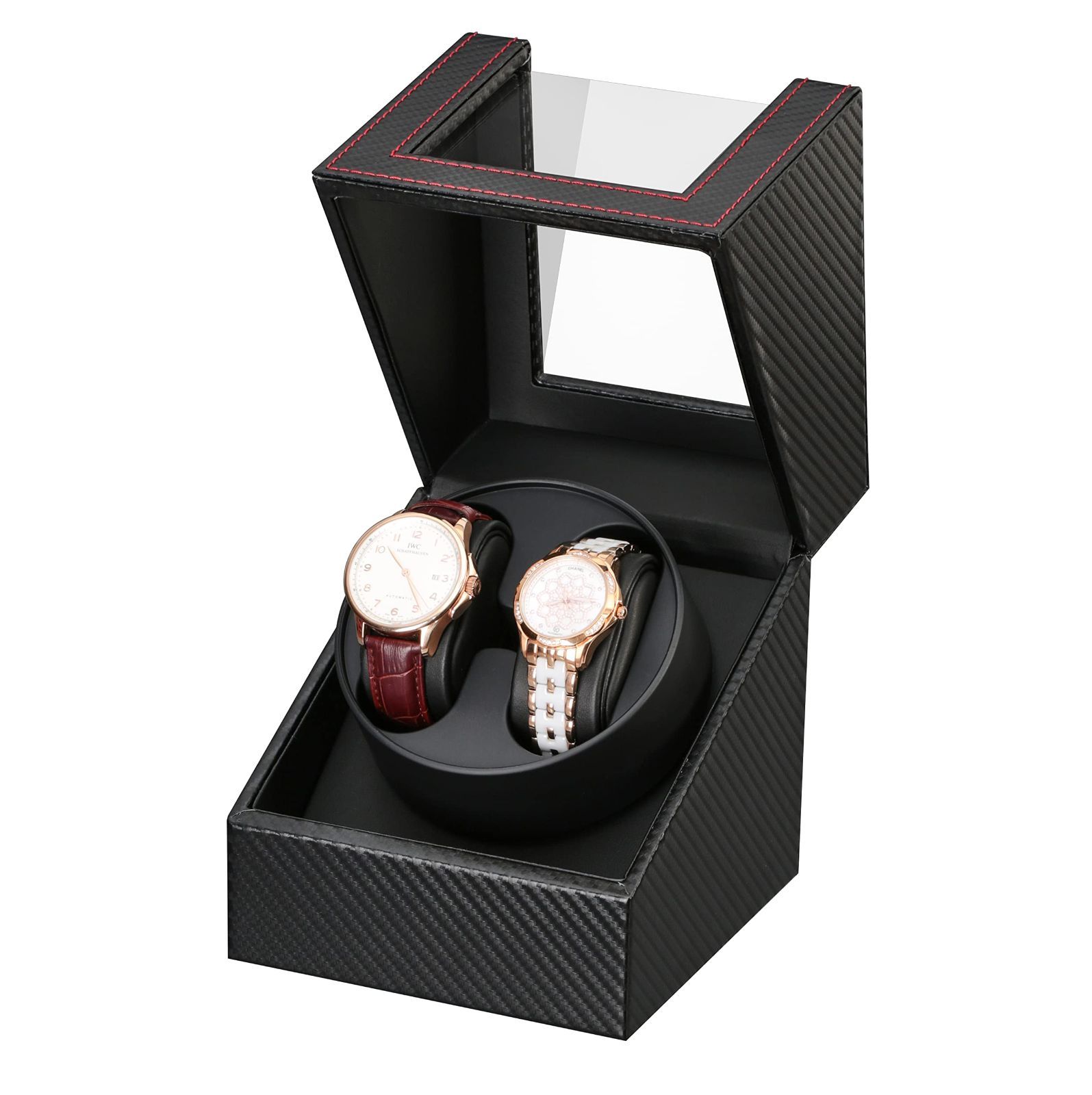 Colaxi ワインディングマシーン2本巻き ウォッチワインダー 自動巻き