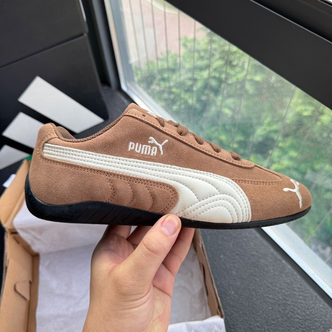 PUMA SPEEDCAT OG コーヒー ブラウン レディース 男女兼用 スニーカー
