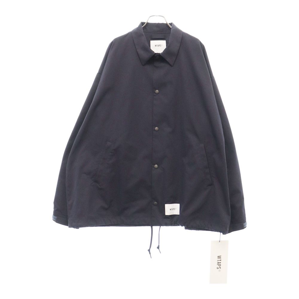 WTAPS (ダブルタップス) 23SS CHIEF / JACKET / POLY TWILL ポリツイル チーフ ジャケット ネイビー 231TQDT-JKM02