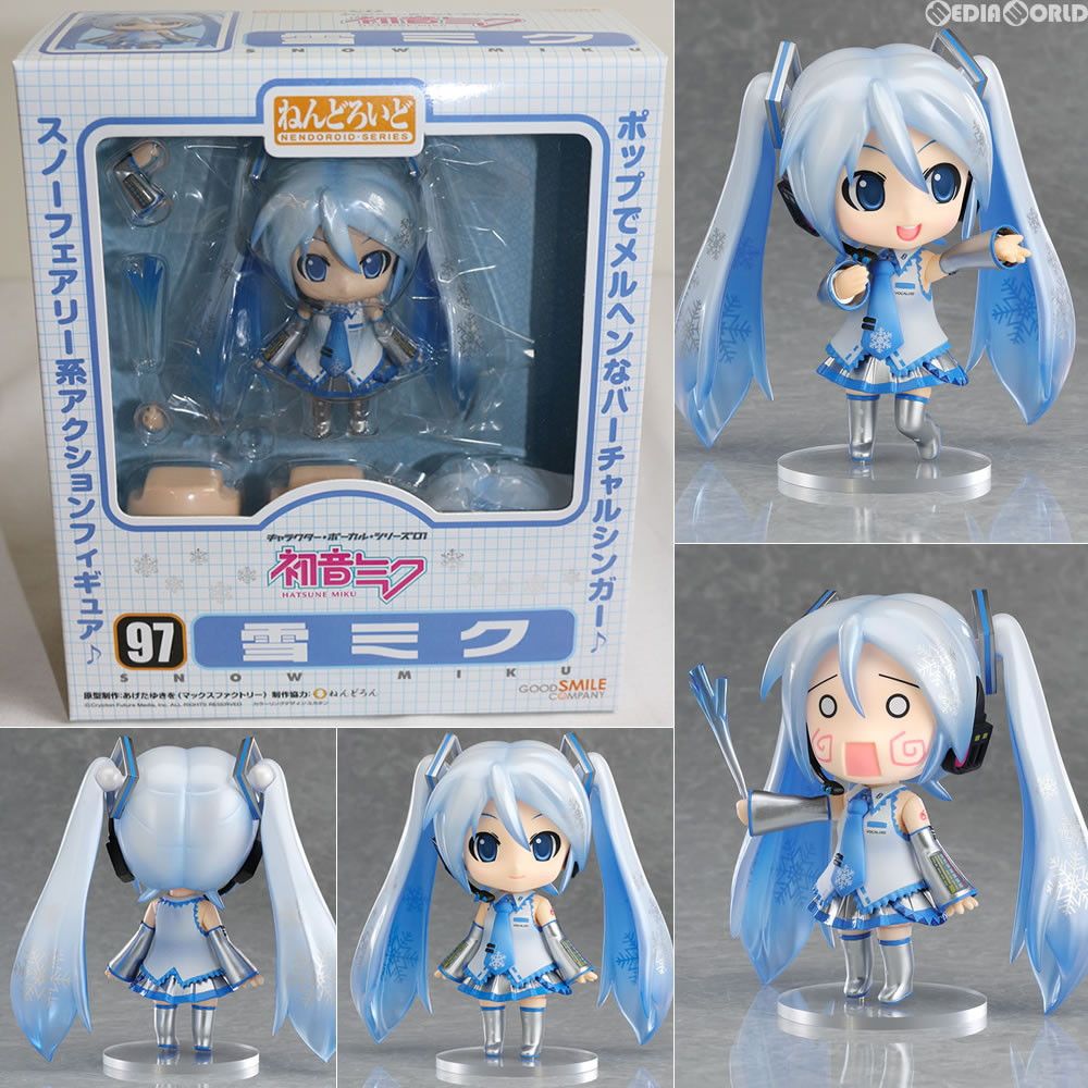 ねんどろいど 097 雪ミク キャラクター・ボーカル・シリーズ01 初音ミク 完成品 可動フィギュア SNOW MIKU for  SAPPORO2010&ワンフェス2010冬限定 グッドスマイルカンパニー - メルカリ