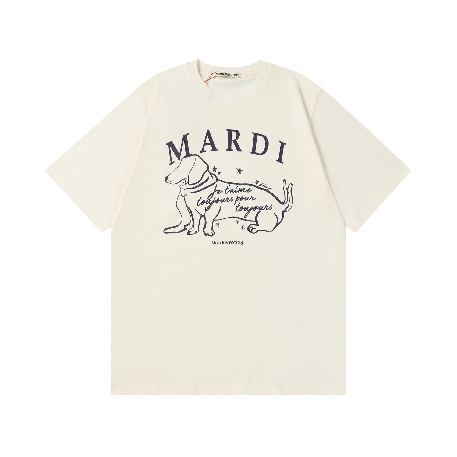 Mardi Mercredi マルディメクルデ 半袖Tシャツ FLOWERMARDI short